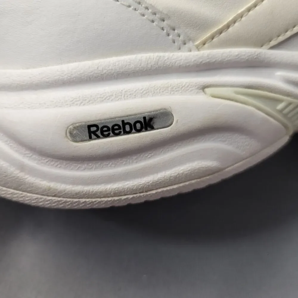 Reebok DMX Max Athletic Leather Sneakers Shoes Womens 7‎ White 11-V49880 Walking